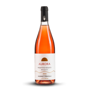 Bottiglia di Aurora Primitivo Rosato – Masseria Torricella